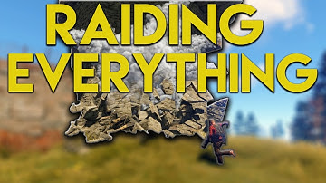 RAIDING EVERTHING! SO MUCH LOOT! | Rust CO-OP Survival