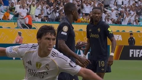 Gol de Gonzalo García | Real Madrid vs Juventus 1-0 | Resumen | Coupe du Monde des Clubs 2025