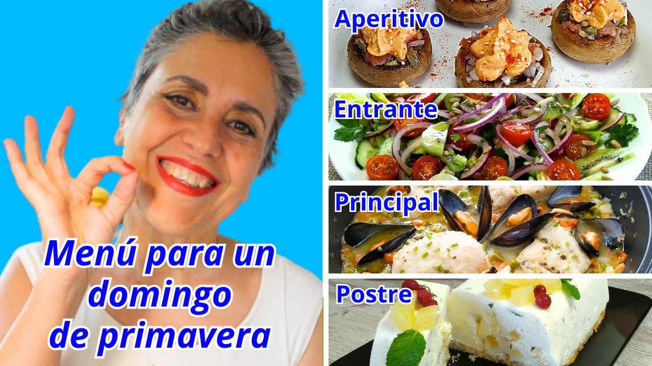 🌼🌼🌼 Menú Completo Exquisito Lleno de Color Texturas y Sabor