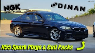 Dinan Coil Packs & NGK Spark Plugs for BMW N55! | Unboxing & Install | 535i Build pt.13