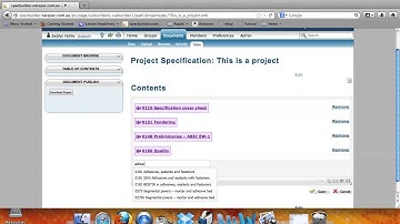 Adding and Deleting a Worksection in SPECbuilder Live