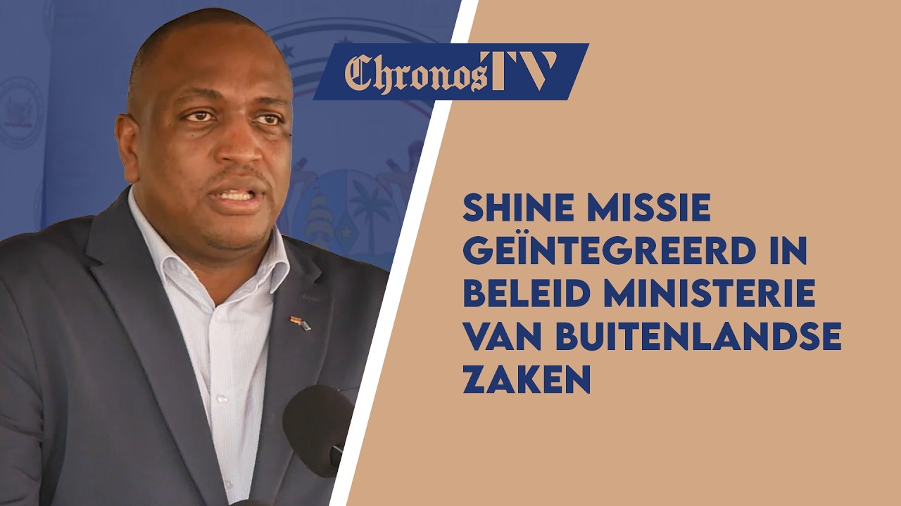 Melvin Bouva over 'Shine missie' : 