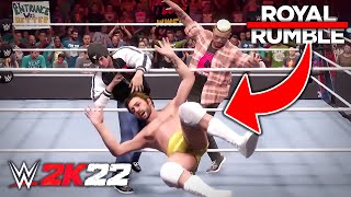 WWE 2K22 ROYAL RUMBLE With Cultaholic Wrestling Staff!