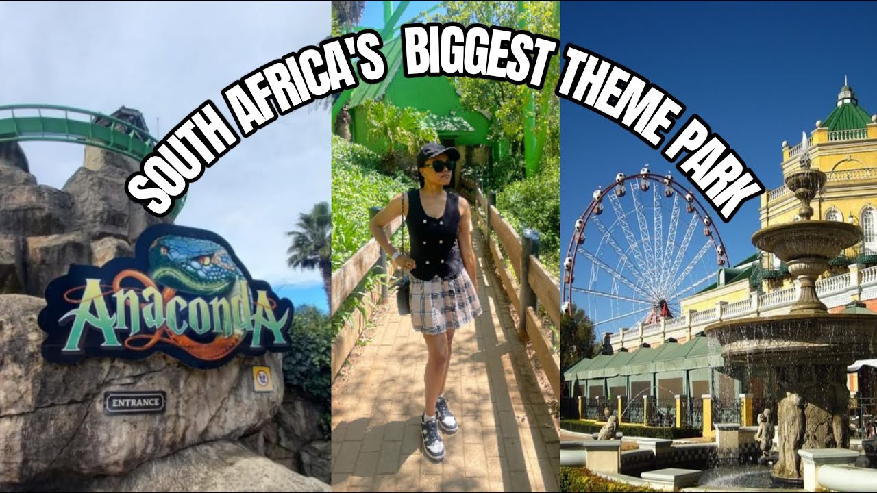 First Time at Gold Reef City –I Tried the Scariest Rides! 🎡🔥😭