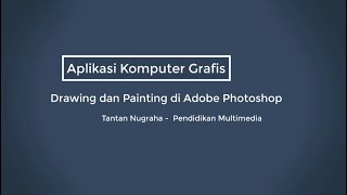 Aplikasi Komputer Grafis || Drawing dan Painting Karakter Muka Kartun screenshot 5