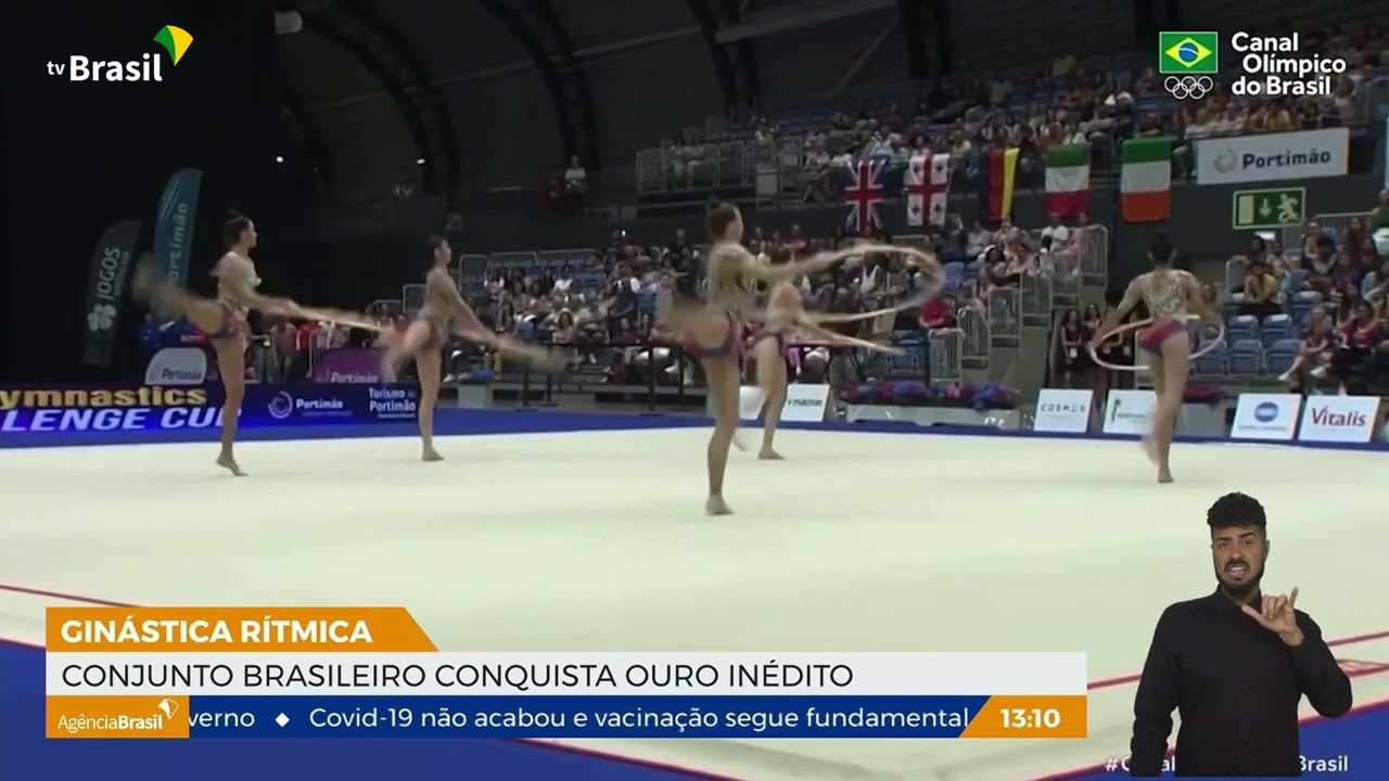 Brasil conquista ouro inédito na Copa do Mundo de ginástica rítmica, ginástica rítmica