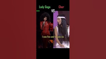 Thumbnail of LADY GAGA vs CHER - Bang Bang (My Baby Shot Me Down) - #shorts #versus #music