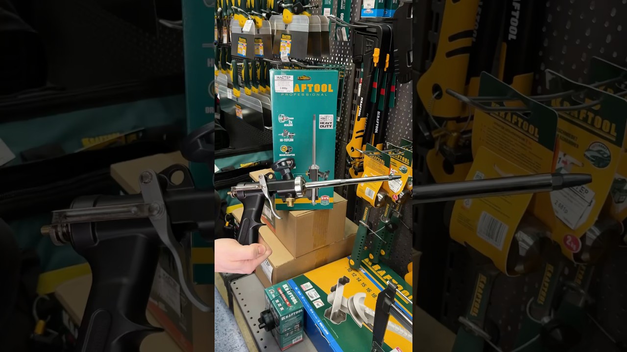 Пистолет для монтажной пены KRAFTOOL GRAND 