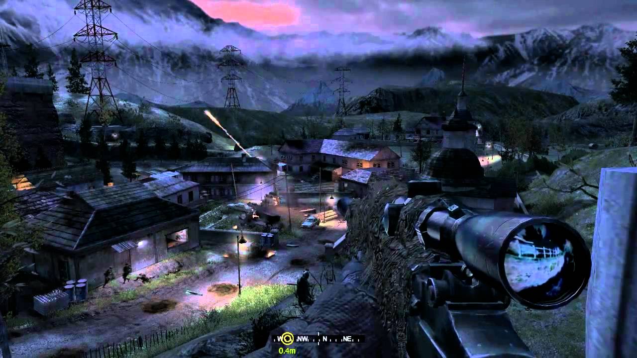 Прохождение Call of Duty 4: Modern Warfare. Миссия 4