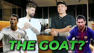 Who is the GOAT of Football: Messi or Ronaldo?
Streaming live at on Kick at https://kick.com/kay
Who is the GOAT of Football: Messi or Ronaldo?
Main Channel https://www.youtube.com/kay
Twitter https://twitter.com/FrazierKay
Instagram https://www.instagram.com/frazierkay
Snapchat Frazier-kay
#messi #ronaldo #clips Who is the GOAT of Football: Messi or Ronaldo?