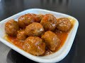 Albondigas hechas en Casa con una Salsa Criolla