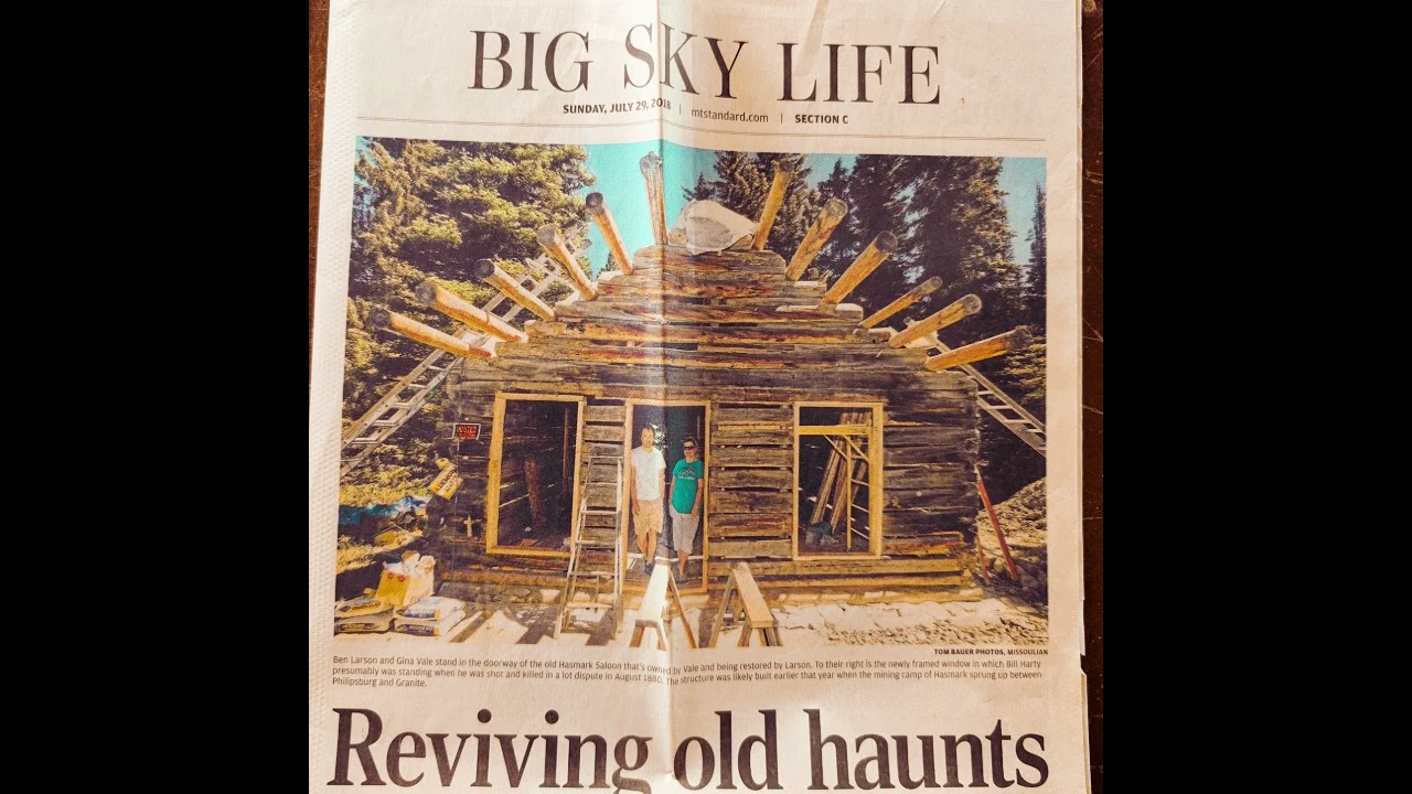 "The Murder at the Hasmark Saloon" A true narrative poem by Ben Larson