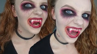 Vampire Halloween Makeup Tutorial screenshot 2