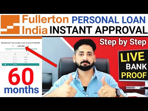 Instant Personal Loan - Fullerton India | How to Apply for Personal Loan at Fullerton India