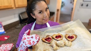 VALENTINES DAY! Easy 3 ingredient Pastries for BABE!