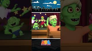 funny zombies playing bed shorts spookysongs kidssong abclearningclub