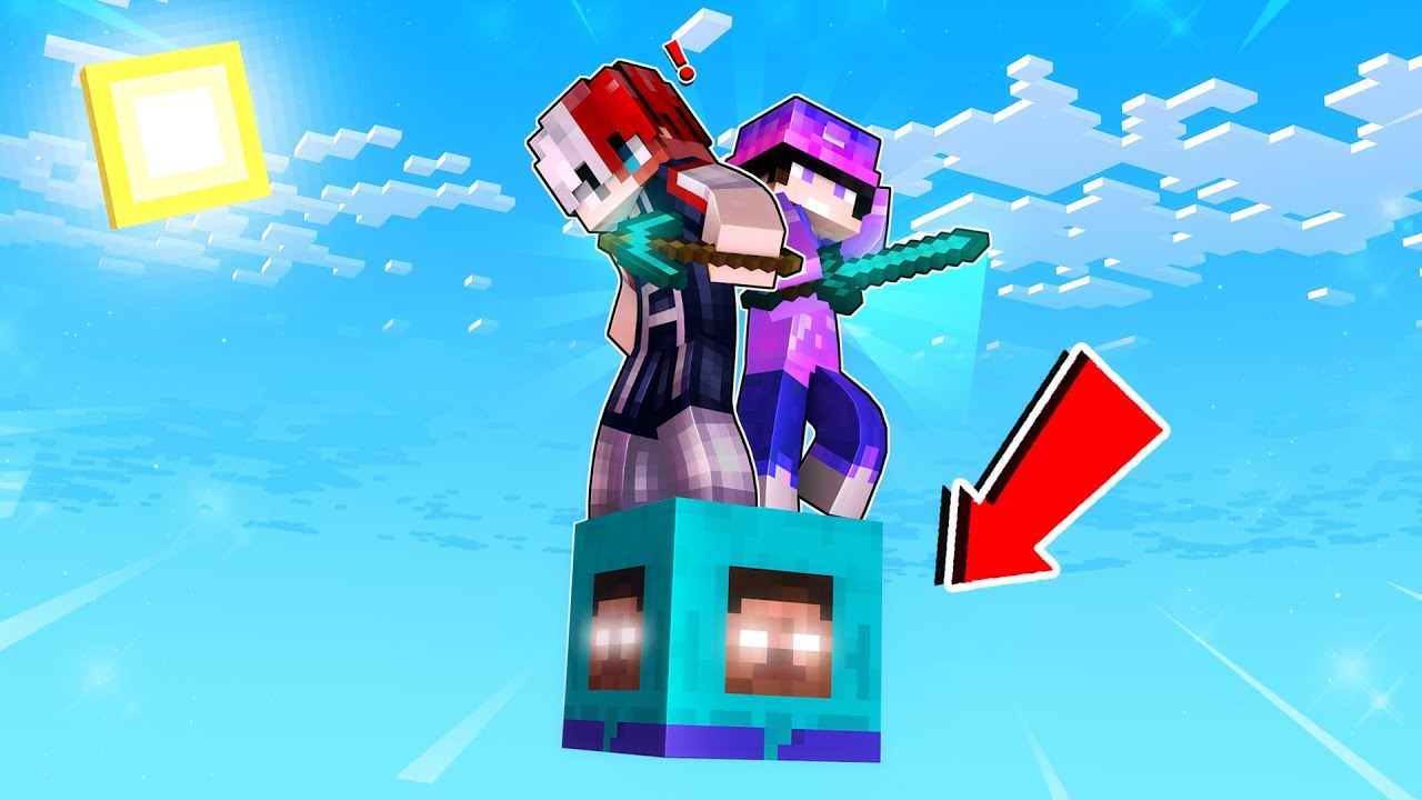 Minecraft But it's Only One Herobrine Block 😱 Minecraft