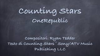 Counting Stars-One Republic Lyrics