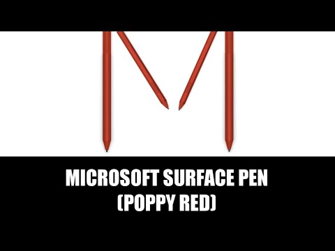 Unboxing: Microsoft Surface Pen (Poppy Red)