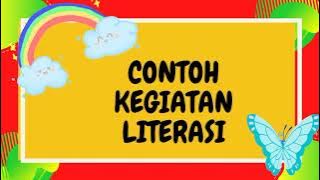 KEGIATAN LITERASI || APA ITU LITERASI? || GERAKAN LITERASI SEKOLAH