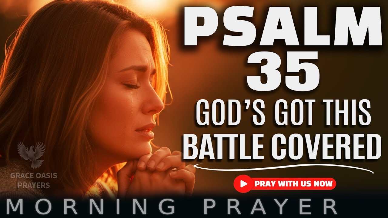 PSALM 35: Let God Fight Your Battles | Powerful Morning Prayer - YouTube