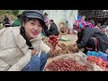 Đi Chợ Phiên Nhiều Dược Liệu Quý Nhất Nhì Tây Bắc Ái mí Về Phụ chị Pơ Vlog làm bánh dày 