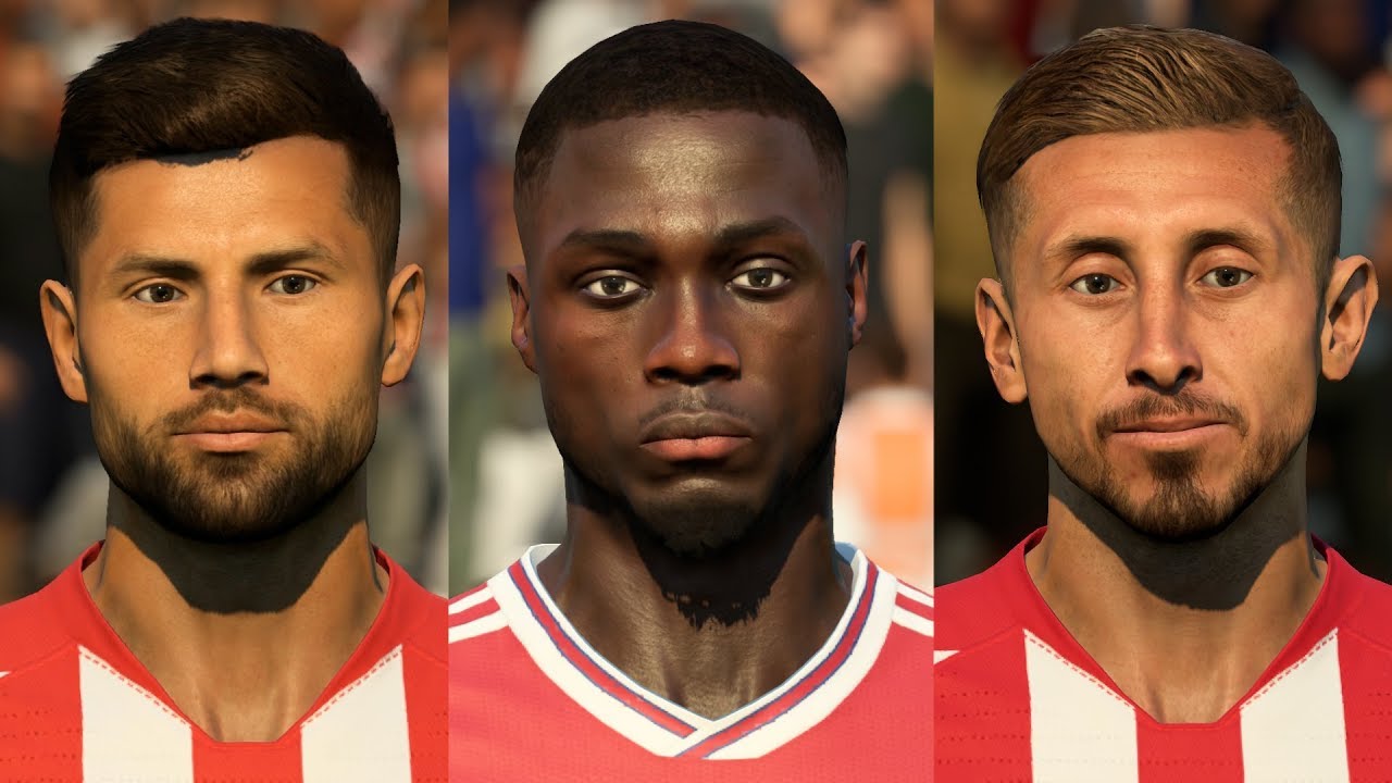 FIFA 20 NEW UPDATED PLAYER FACES (All 39 Faces) -