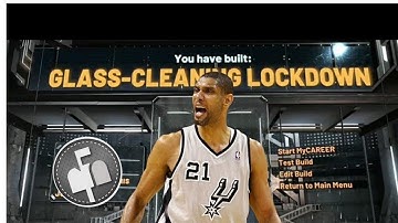 BEST TIM DUNCAN BUILD ON NBA 2K22 CURRENT GEN | POST SCORING MENACE