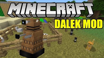 Minecraft | 1.12.2 | Dalek mod! (Daleks, Cybermen & More!) Mod Showcase