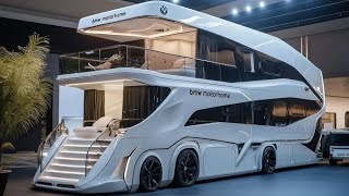BMW가 만든 캠핑카 실화냐?! 럭셔리 끝판왕 모터홈 최초 공개! 내부 보고 경악함