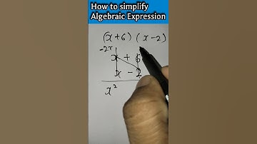 Algebra Trick | Simplify Algebraic Expression #maths #youtubeshorts #shortvideo