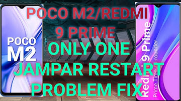 POCO M2/REDMI 9 PRIME AUTO  RESTART PROBLEM FIX ONLY ONE JAMPAR