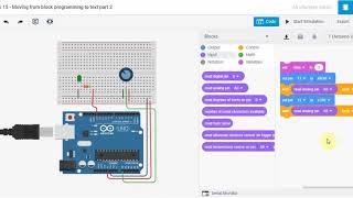 Video 15 -  Moving from block programming to text part 2