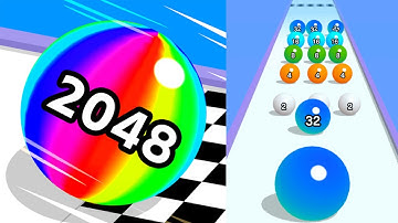 ✅ Ball Run 2048 | All Levels Mobile Gameplay Walkthrough Video Pro Gaming Mobile Game
