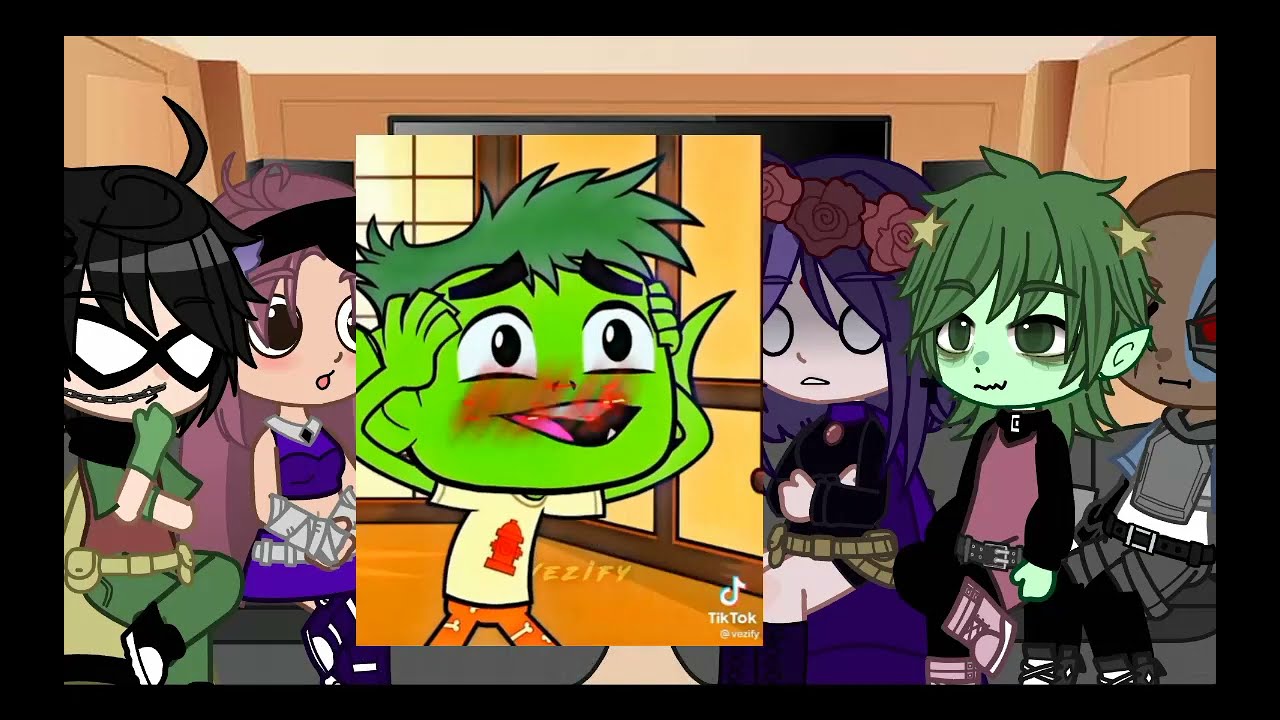 Teen Titans💫⭐ React To Teen Titans Go🌸🍁 ||ʀᴏʙɪɴ🐦 1/5|| DESCRIPTION 👇 𝓛𝓸𝓿𝓮 𝔂𝓸𝓾❣️