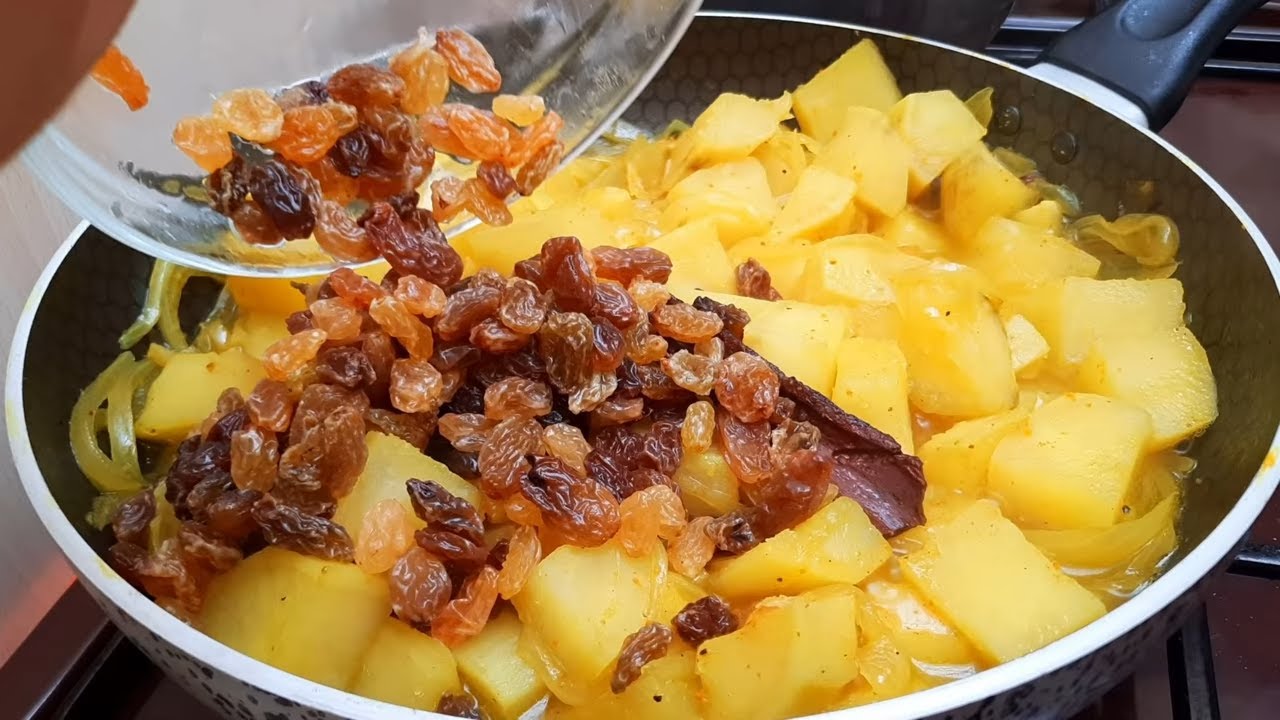 Рецепт сладкого картофеля 👍 Вкус между соленым и сладким | Только с 3 ингредиентами