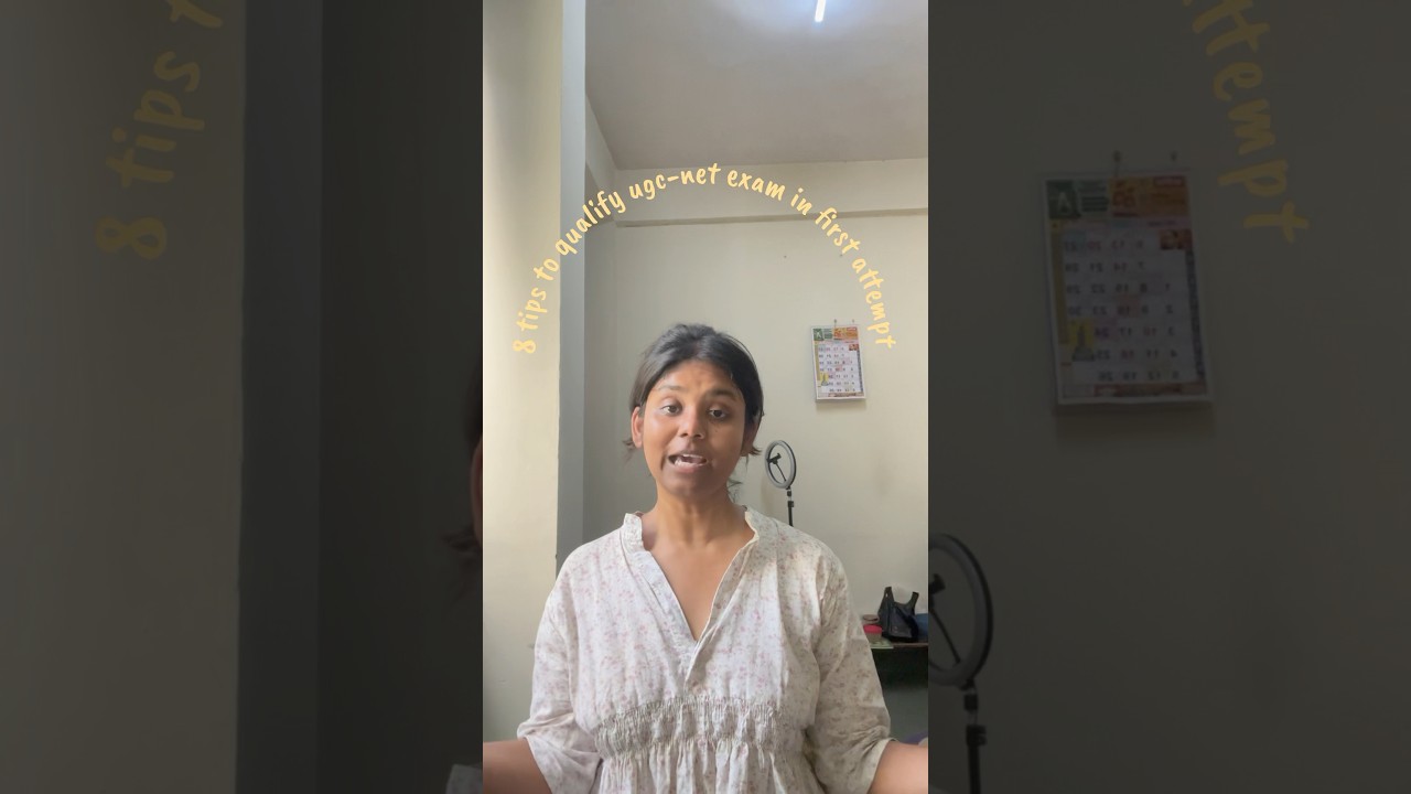 How to qualify ugc-net exam in first attempt| 