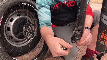 How to remove your mountain bike fork