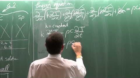 Lecture 05 (2014). Transient heat conduction. Large plane walls, long cylinders and spheres