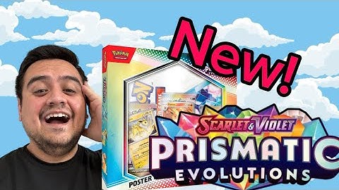 Opening Prismatic Evolutions Pokemon’s most HYPED set EVER!