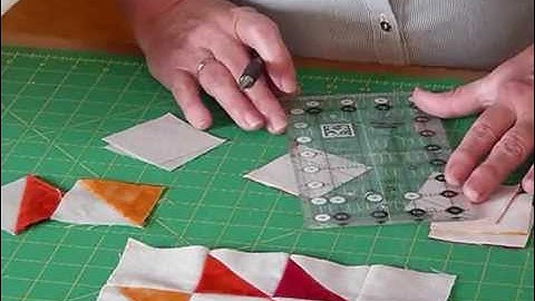 How to make a Hovering Hawks Block with 2 1/2" squares - Quilting Tips & Techniques 157