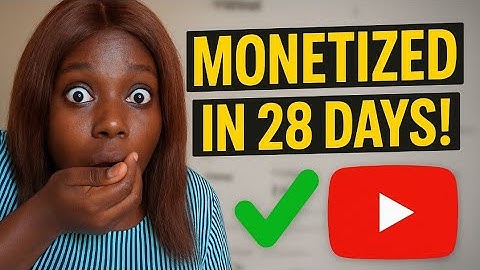 How I got my YOUTUBE channel MONETIZED in JUST 28 days/HACKS & TRICKS for 4000 WATCH HOURS Fast#seo 