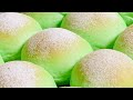 Coconut Pandan Milk Bread - Banh Mi Ngot Dua La Dua