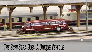Presentation of the 'Schi-Stra-Bus' a truly unique vehicle