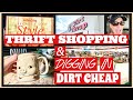 This Is going to be wild so hang on while we go THRIFT SHOPPING Goodwill  FOR HOME DECOR || + haul