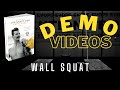 Wall Squat - (DEMO) Kettlebell