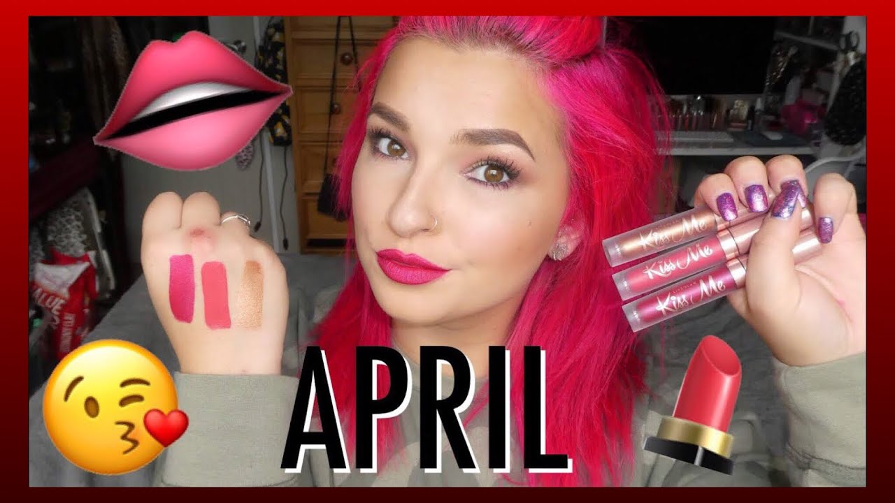 April Lipstick Subscription | KissMe - LiveGlam | Cerise1307 |