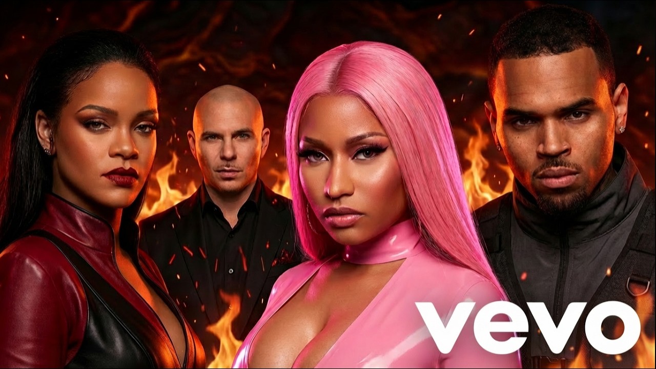 Nicki Minaj ft Pitbull, Rihanna & Chris Brown — Fire Control ( New AI Music Video 2026)