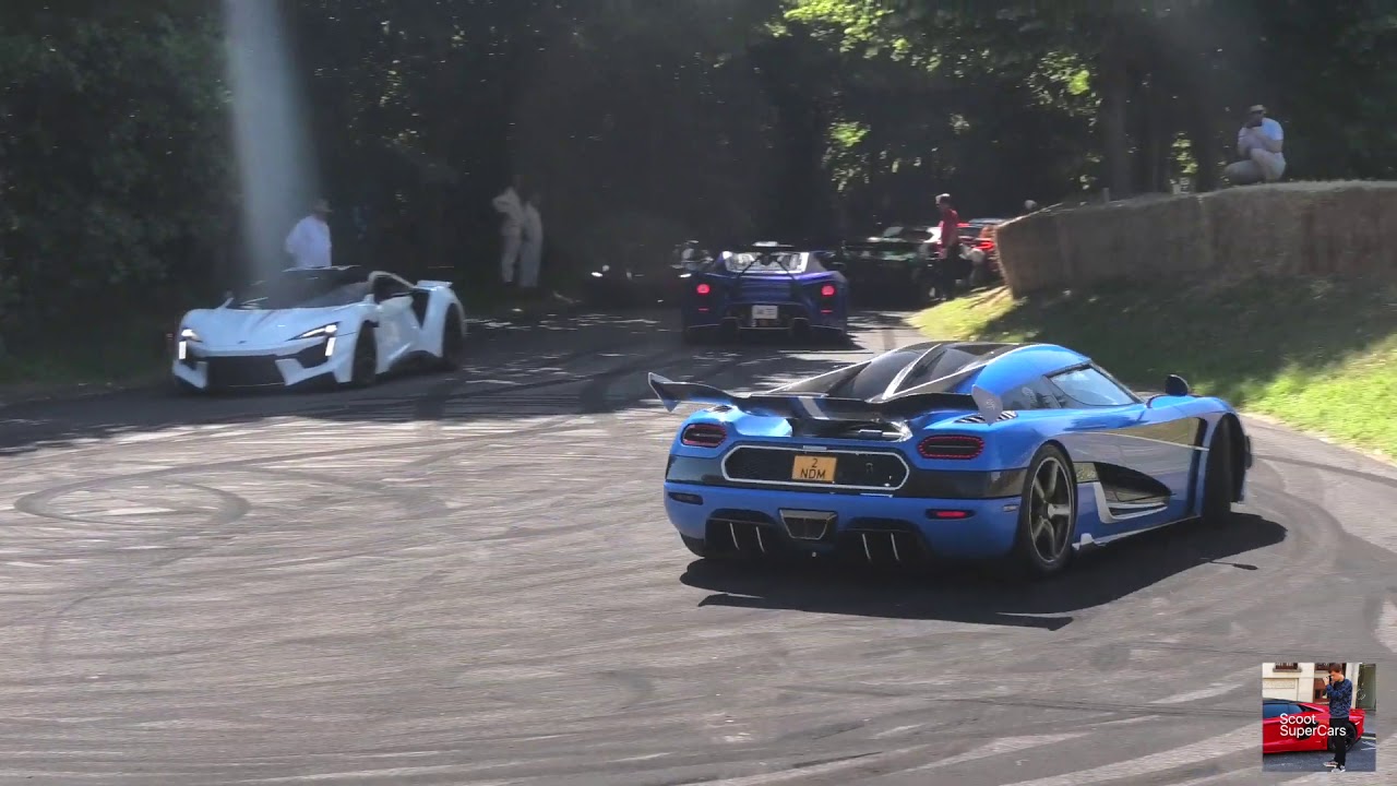 The Best Supercar Drifts Powerslides And Donuts Goodwood 2019 Day 1