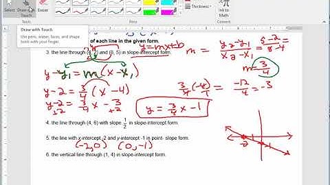 Geometry: Help with Lines in the Coordinate Plane